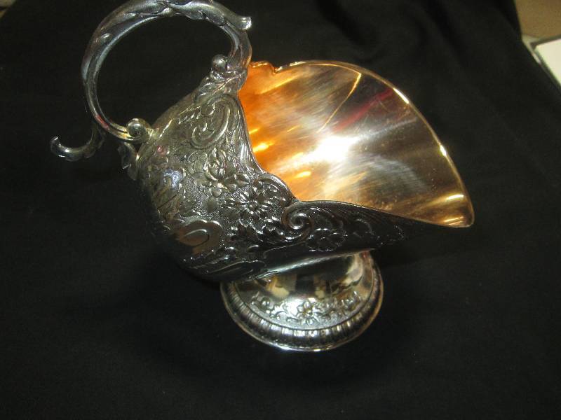 Sugar Scuttle Silver Plated