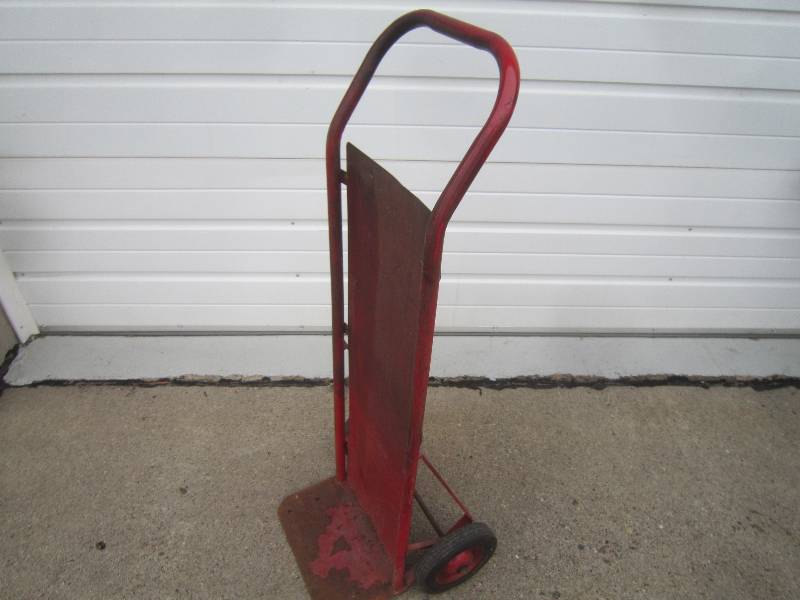 Red Metal Dolly
