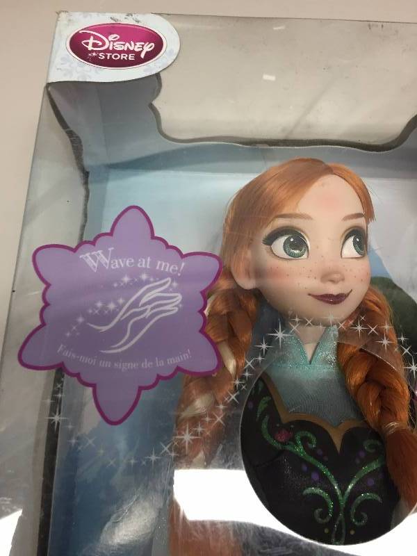 DISNEY FROZEN ANNA SINGING DOLL