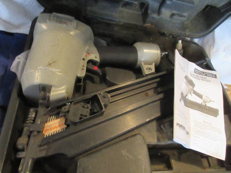 PORTABLE CABLE FRAMING NAILER