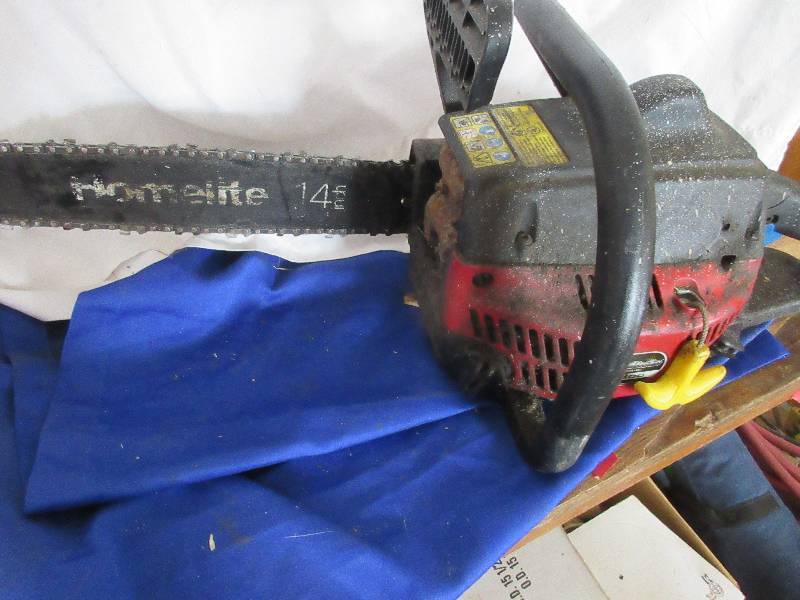 HOMELITE 14 INCHES CHAINSAW