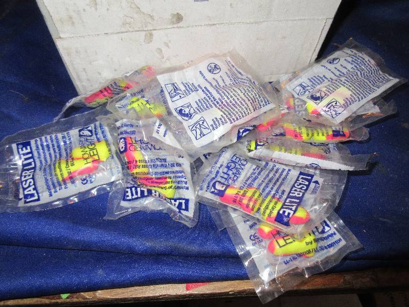 BOX OF NEW EAR PLUGS