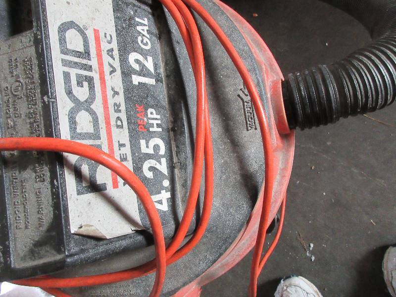 4.25 12 gal shop vac