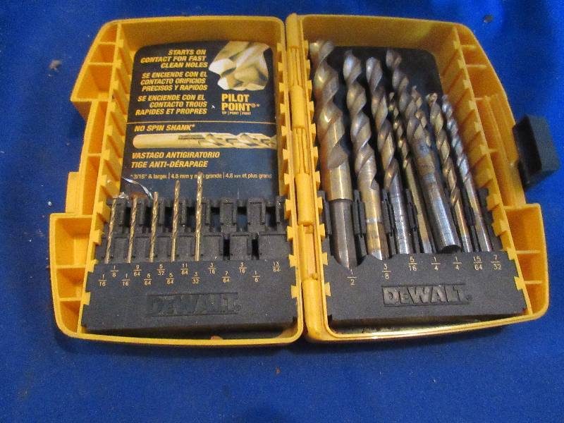 drill bits partial sets