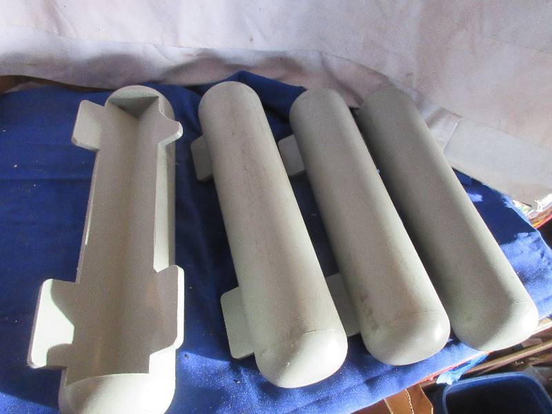 4 marine corner bumpers