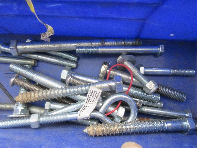 whole pail of nuts and bolts