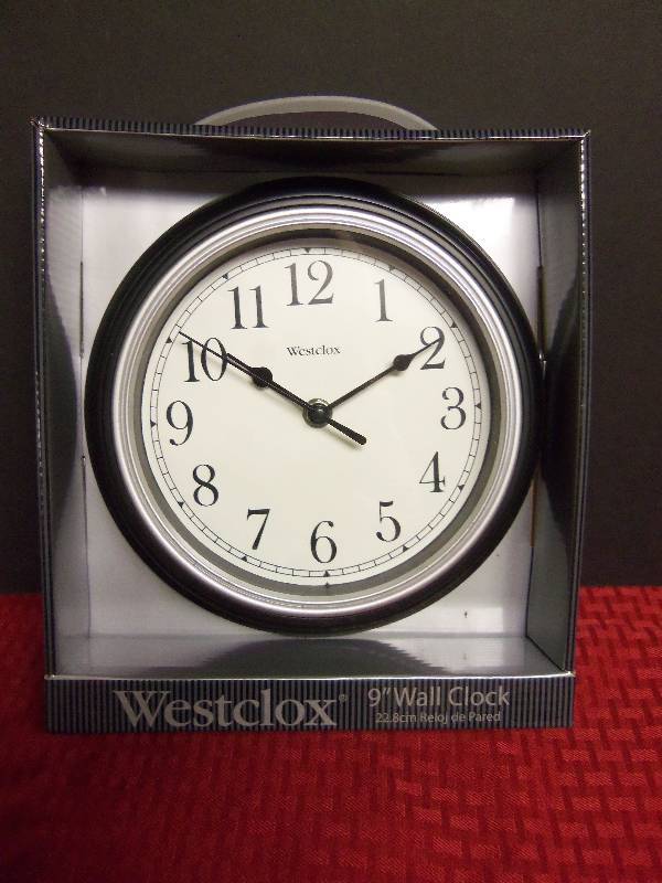 Westclox 9 Wall Clock