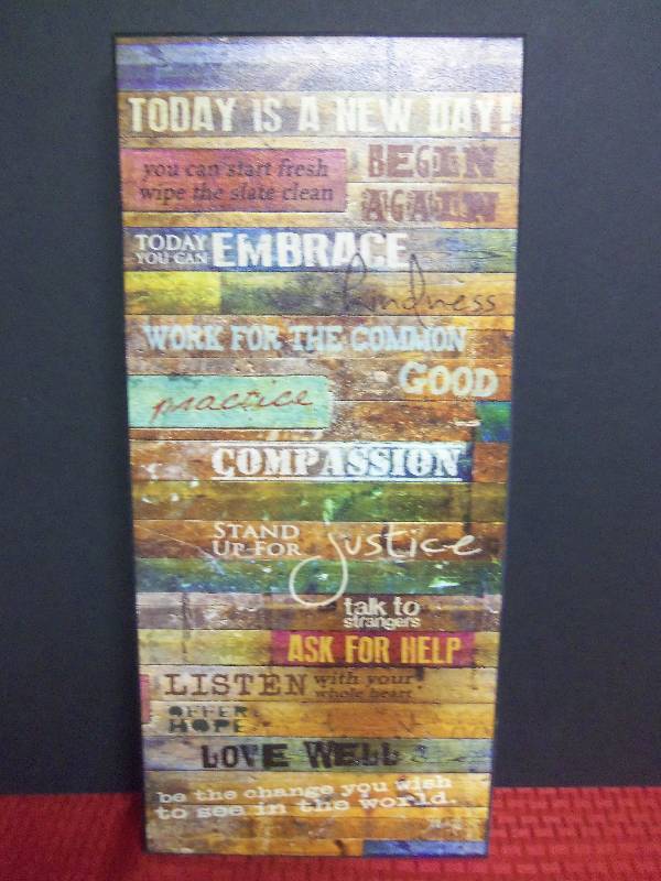 Inspiring Wall Hanging