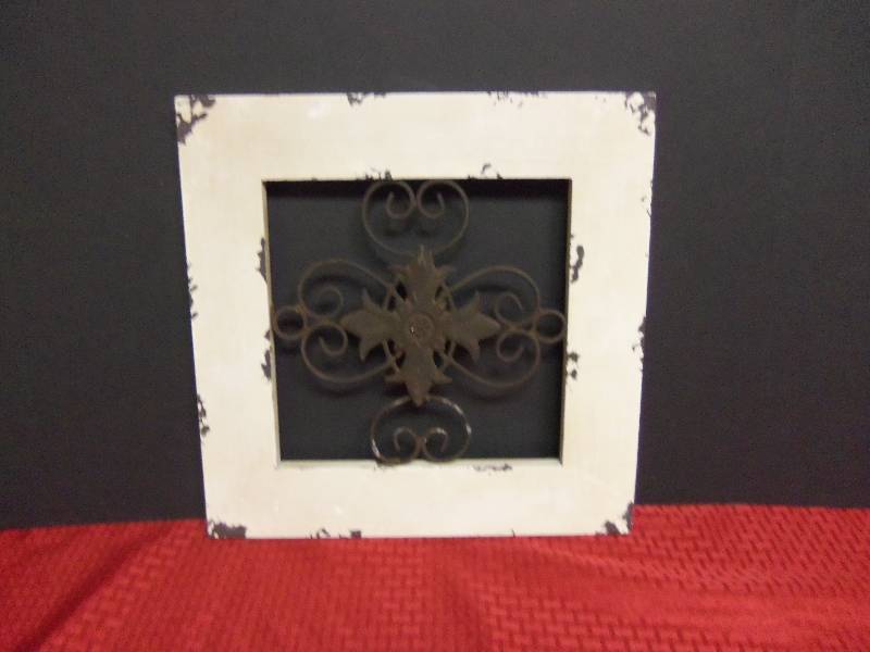 Wood and Metal Wall Hanging