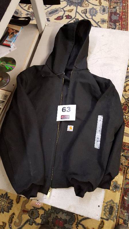 Carhartt Duck Active JacThermal Black XL46-48