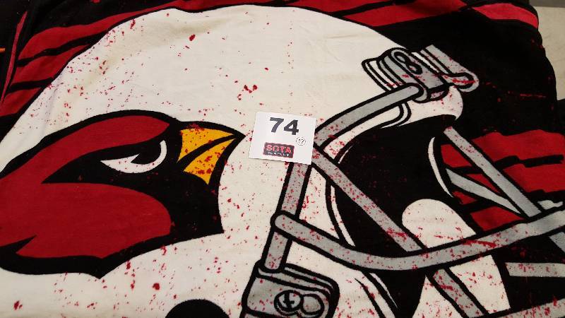 NFL Microplush Throw Cardinals          (Retail $ 34.99)