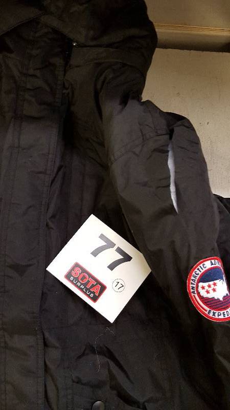 CB Plus heavy weight parka Black 3X