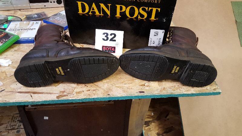 Dan Post Mens 8 Work Boot Briar  sz10