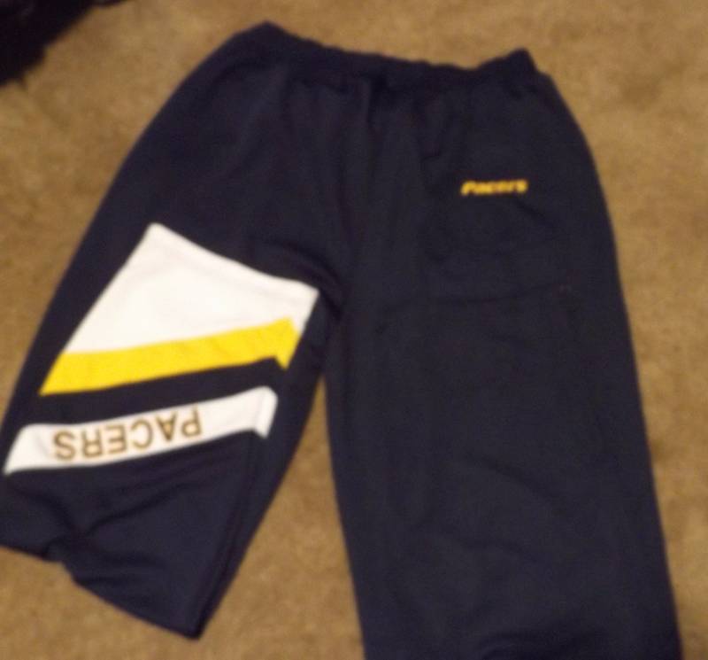 NBA Pacers Polyester Pants Mens Size 3XL