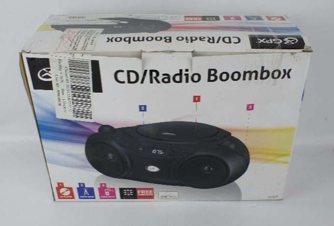 GPX RadioCD Player BoomBox