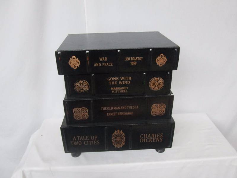 Alcove Book-Design Accent Table