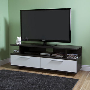 South Shore Reflekt TV Stand with Drawers