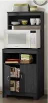 Alcove Microwave Stand - Black