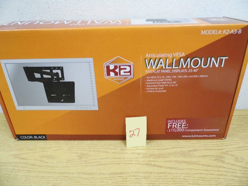 K2 Articulating TV Wall Mount
