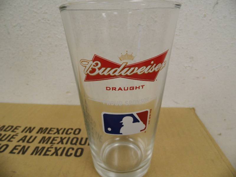 Budweiser MLB Beer Glasses