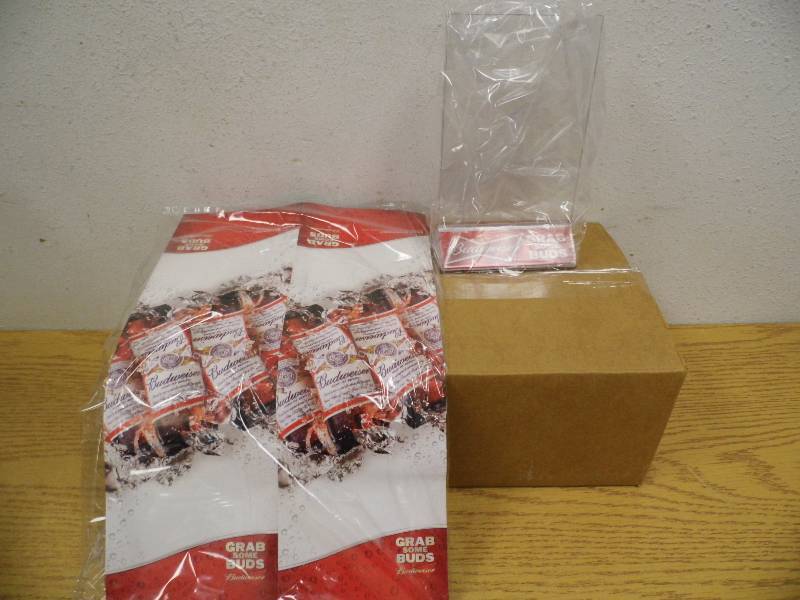 Budweiser Table Tents