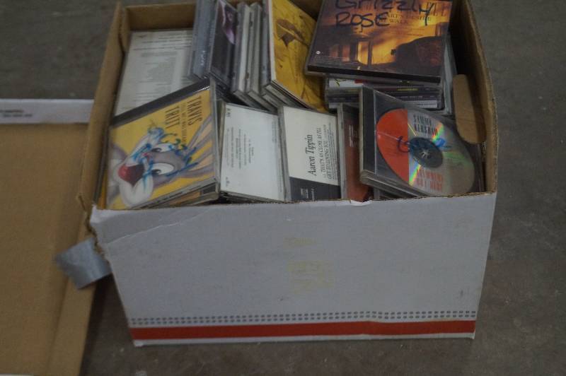 Box of CDs