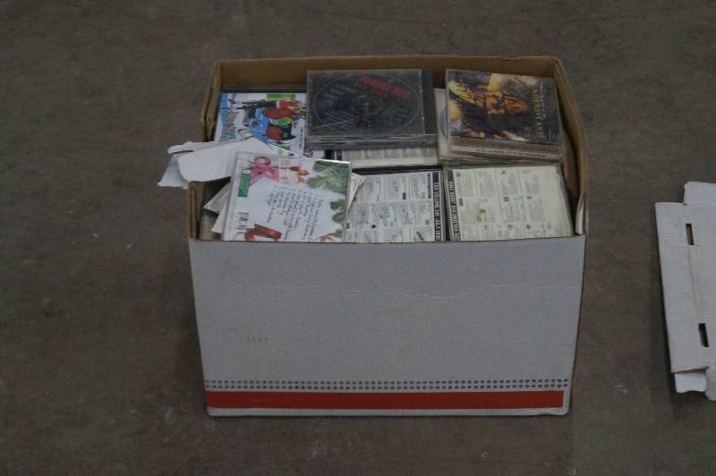 Box of CDs