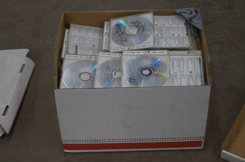 Box of CDs