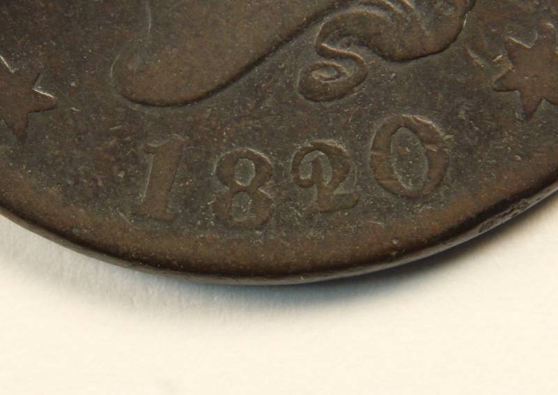 182019 US CORONET HEAD LARGE CENT VG
