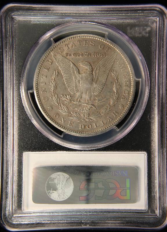 1898-S MORGAN SILVER DOLLAR AU53 PCGS BETTER DATE