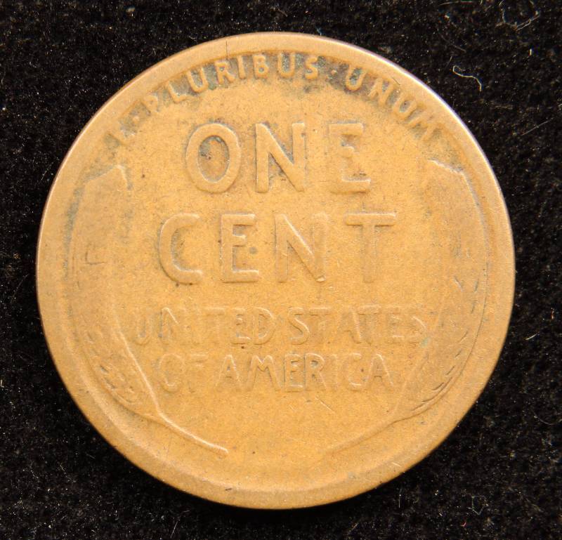 1914-D WHEAT CENT VG KEY DATE COIN