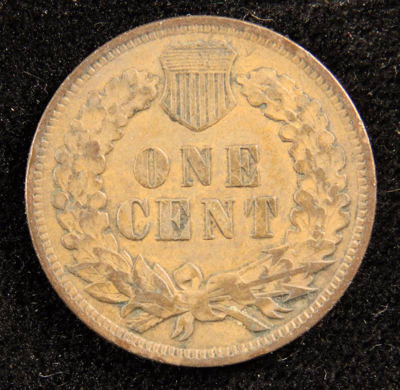 1907 INDIAN HEAD CENT FULL LIBERTY VF