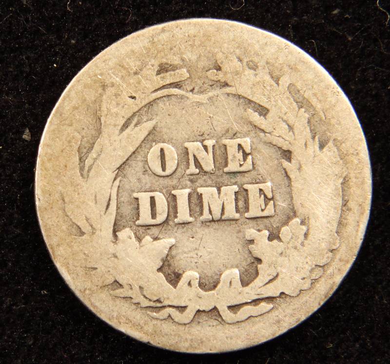 1903 BARBER SILVER DIME