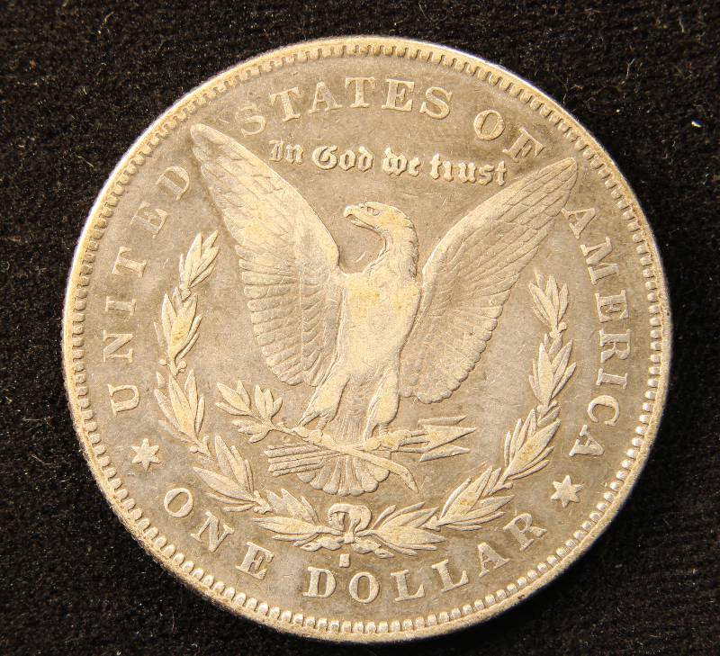 1878-S MORGAN SILVER DOLLAR VF