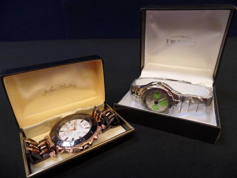 Two Mens Watches in Boxes