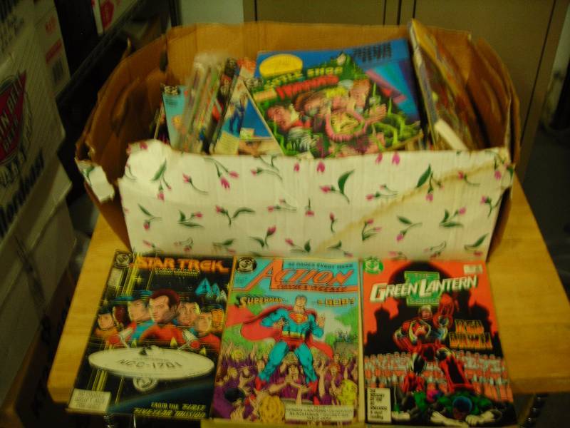 200 Plus Marvel Comics Comics, Several Multiple Episode Comics Star Trek, Superman, Green Lantern 1987