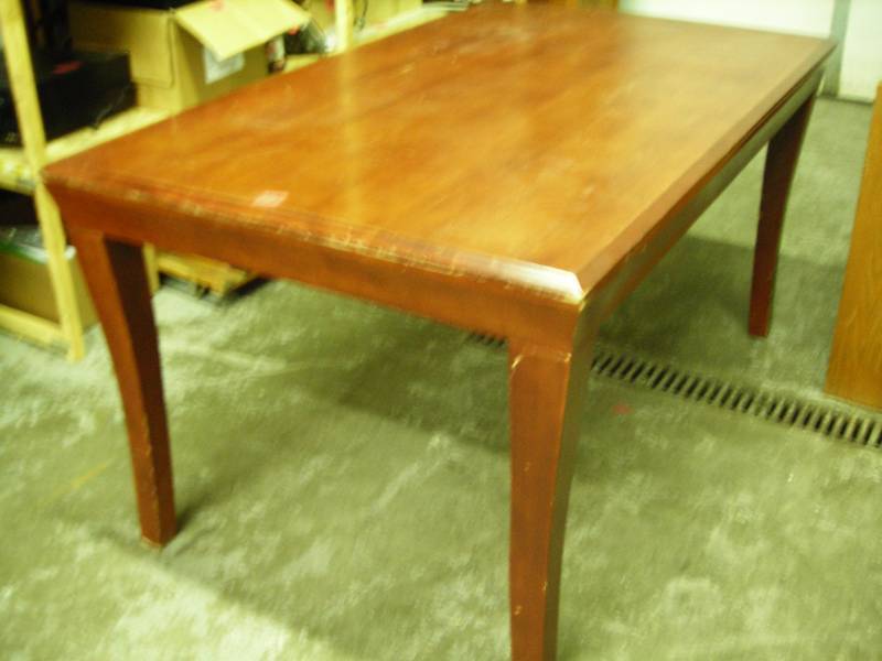 Wood Dining Table 60 x 36 x 30 Tall