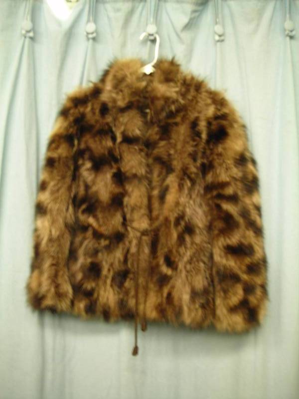 Faux Fur Jacket Guess Size ML Good Imitation