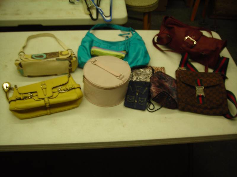2 Gucci (KOs), Assorted Hand Bags & Cosmetic Bags