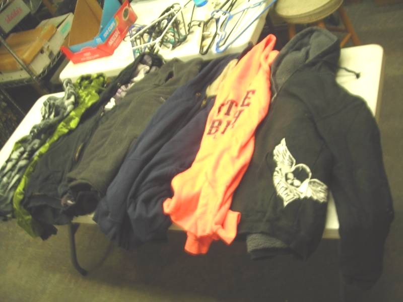 Box Lot Of Mens Hoodies, Aeropastale, Others Most Size L