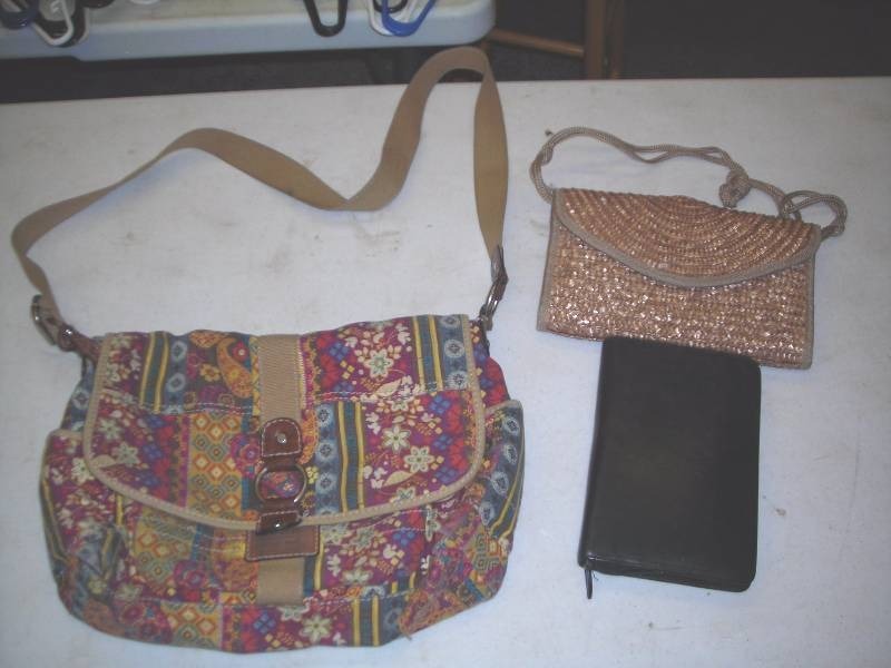 Fossil, Straw Hand Bag, Leather Day Planner