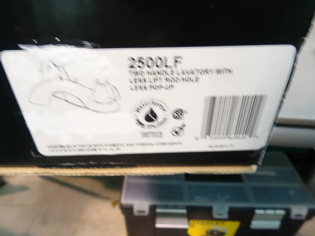 lot 34 image: NEW Delta Bathroom Lav Faucet pn 2500LF