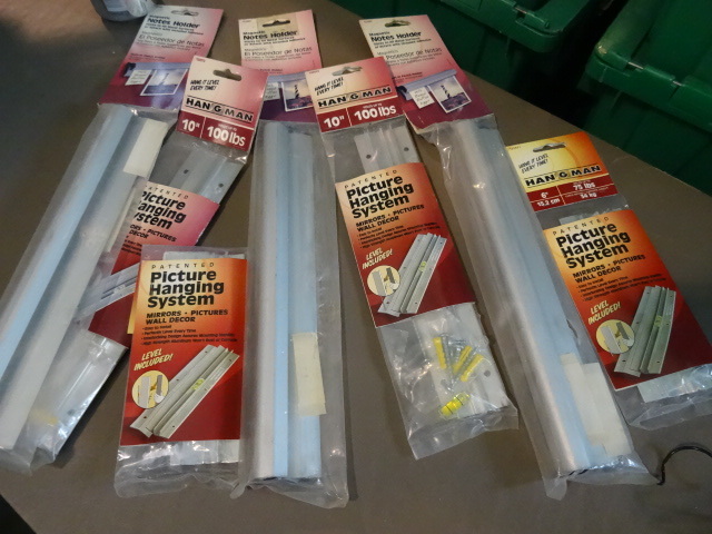 lot 49 image: NEW Qty 7 Picture Hanger Systems