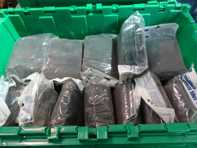 lot 52 image: NEW LARGE LOT  ENTIRE BIN OF Humidifier Filter Belts GREEN BIN NOT INCLUDED