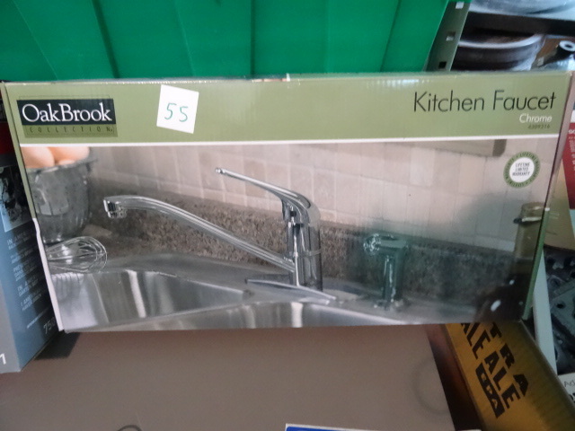 lot 55 image: NEW Oakbrook Kitchen Faucet 4309316