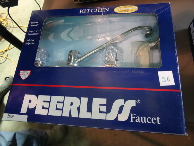 lot 56 image: NEW Peerless Kitchen Faucet P9501
