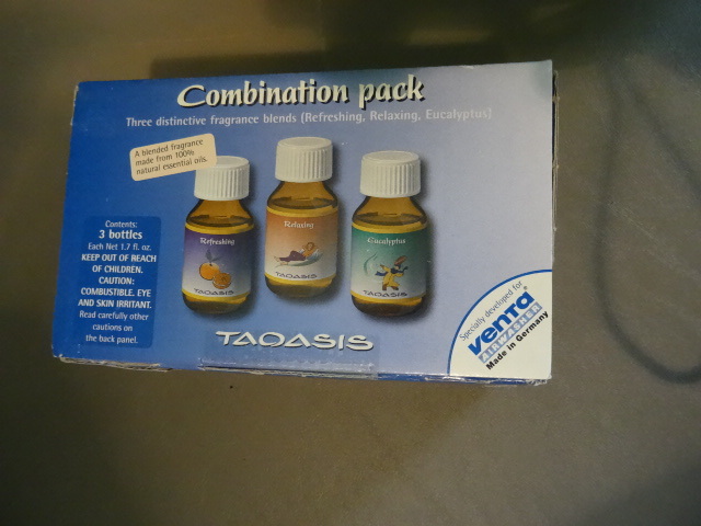 lot 60 image: NEW Combination Pack Essential Oils 3 Bottles Refreshing, Relaxing and Eucalyptus