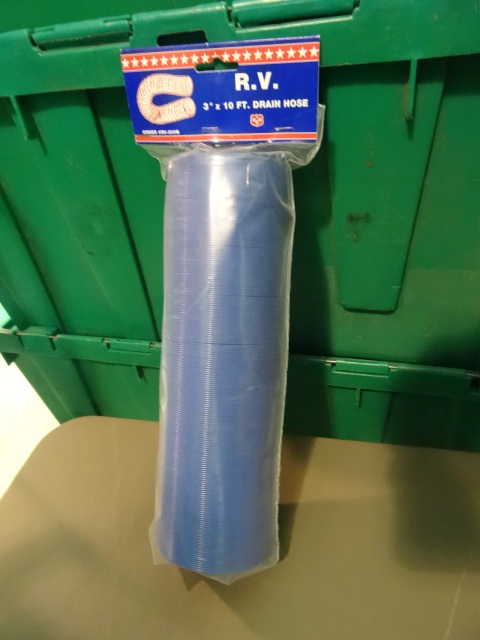 lot 65 image: NEW Qty 4 RV Drain Hoses 3 in x 10 ft ea