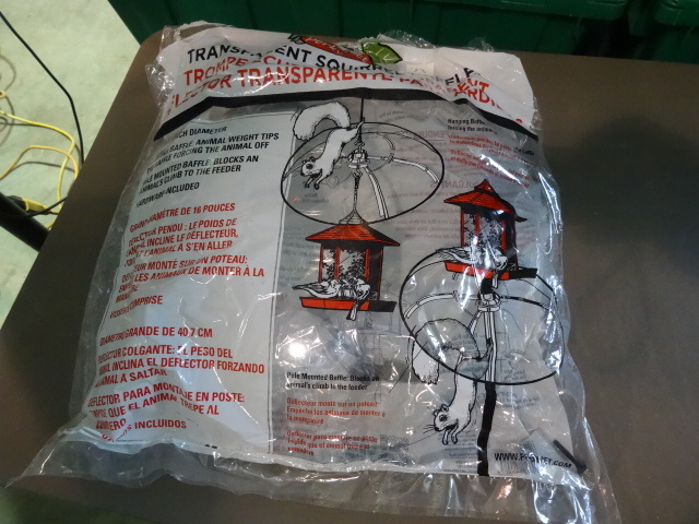 lot 73 image: NEW Birdfeeder Squirrel Baffel