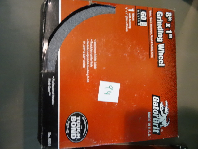 lot 94 image: NEW Grinding Wheel 8x1 in 60 grit